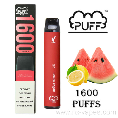 Puff Bar XXL 1600 Flavors
